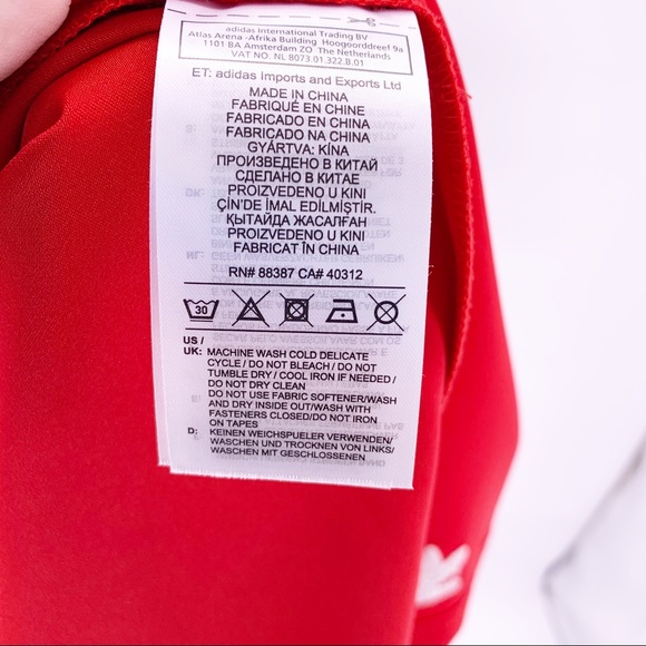 NEW Adidas Danielle Cathari Red Shift Dress Sz XS - Picture 12 of 13